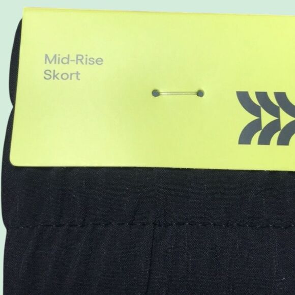 All In Motion ~ NEW Mid-Rise Black Skort Quick Dry Moisture Wicking ~ Size XXL - Picture 5 of 9